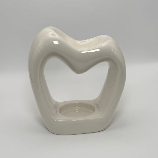 Quemador para Wax Melts Escultura de Corazón