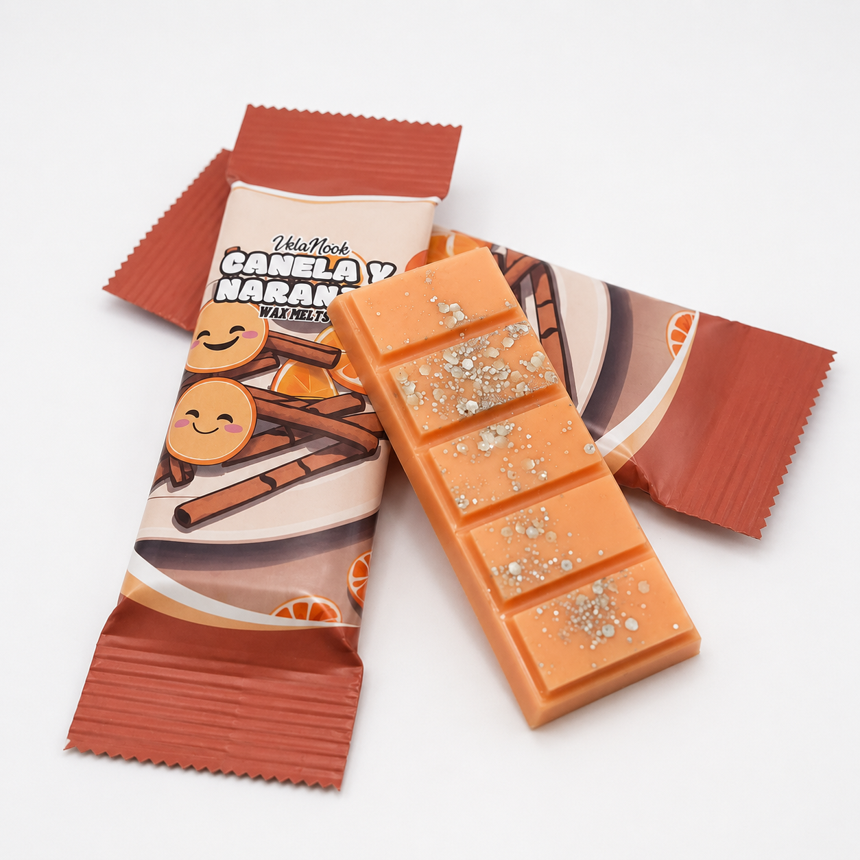 Tableta wax melts Canela y Naranja