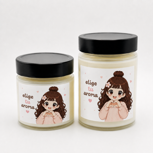 Vela Aromática de Cera de Soja