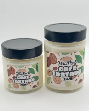 Vela aromática de Café Tostado