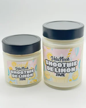 Vela aromática de Smoothie de Limón