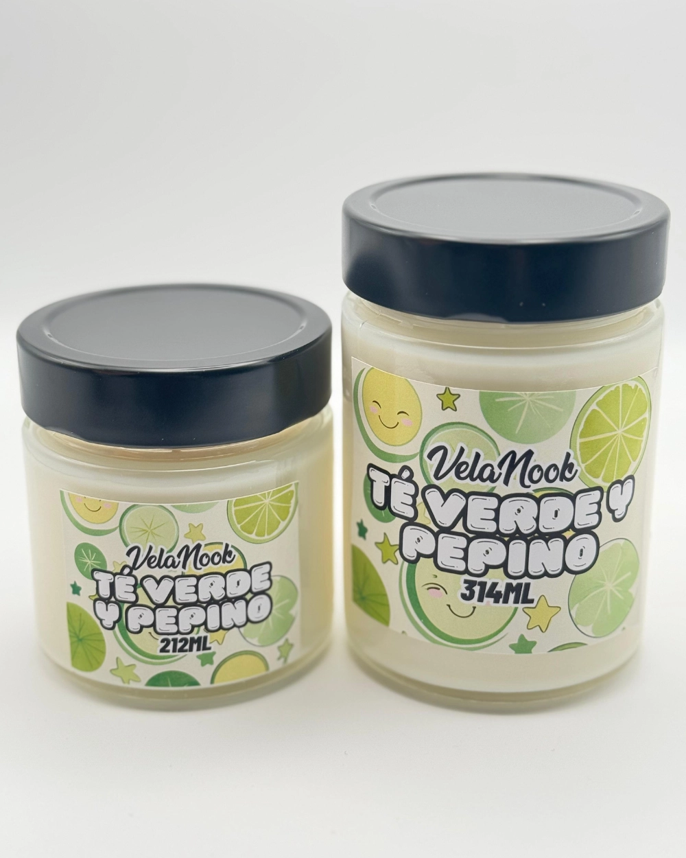 Vela aromática de Té Verde y Pepino